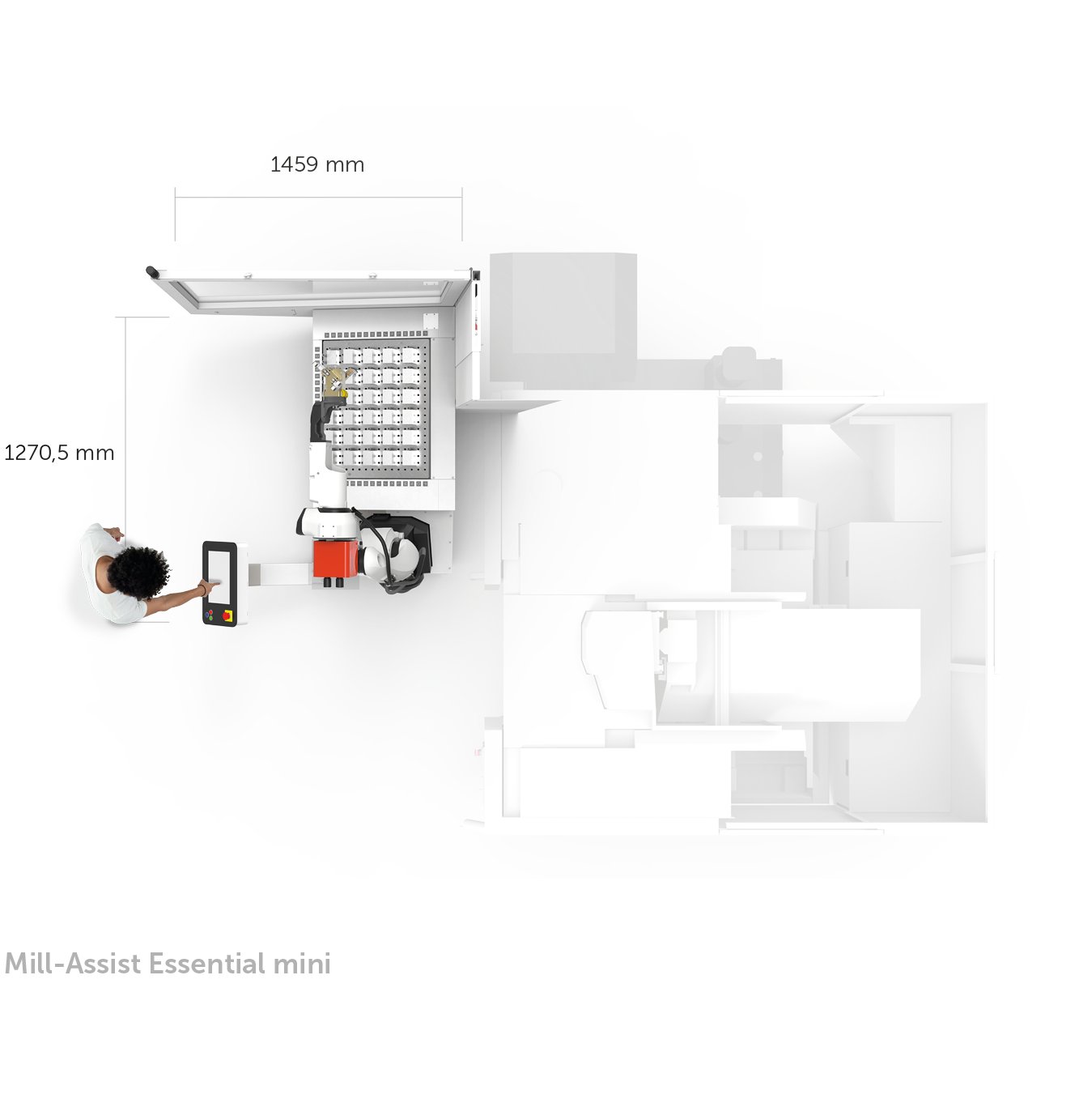 Product - Mill-Assist Essential mini - Topview