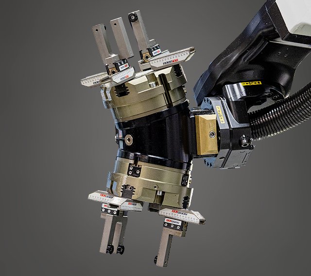 Two grippers, infinite applications